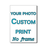affiche murale personnalisée poster cyberpunk néon moderne rectangle vertical illustration graphique couleurs vives cadre