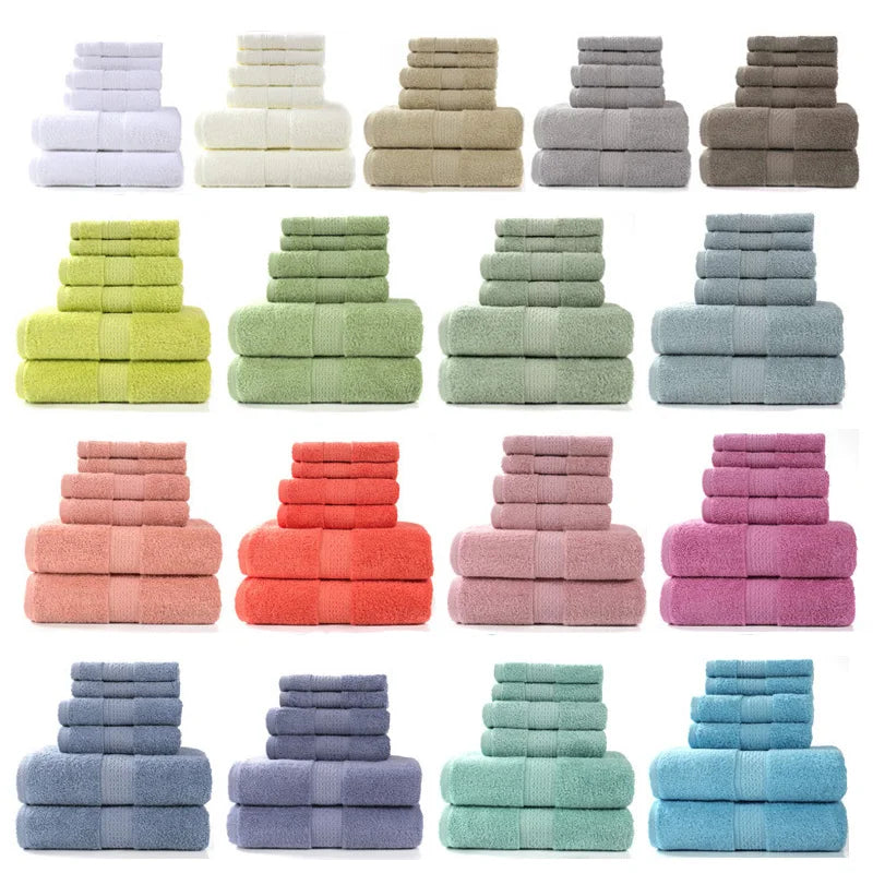 Ensemble serviettes de bain coton luxe brodé dentelle couleur blanche