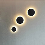 applique murale led moderne noire blanche ip65 étanche 23cm 18cm 135cm