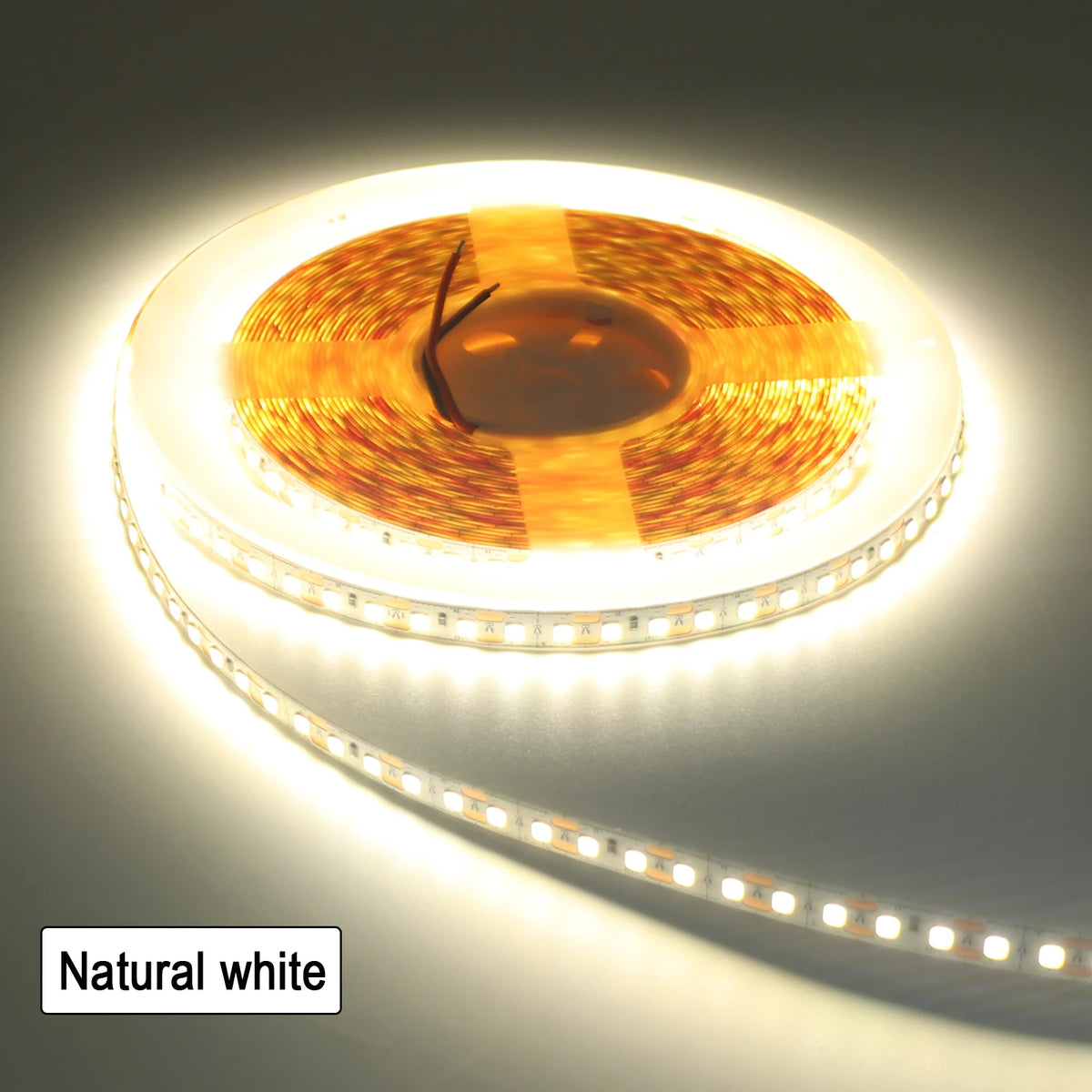 ruban led 24v 120led 5m 10m blanc doré gris moderne adhésif points lumineux uniformes