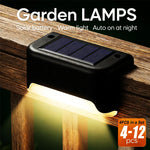lumière solaire extérieure led moderne pièces noir vis autoinstallation jardin