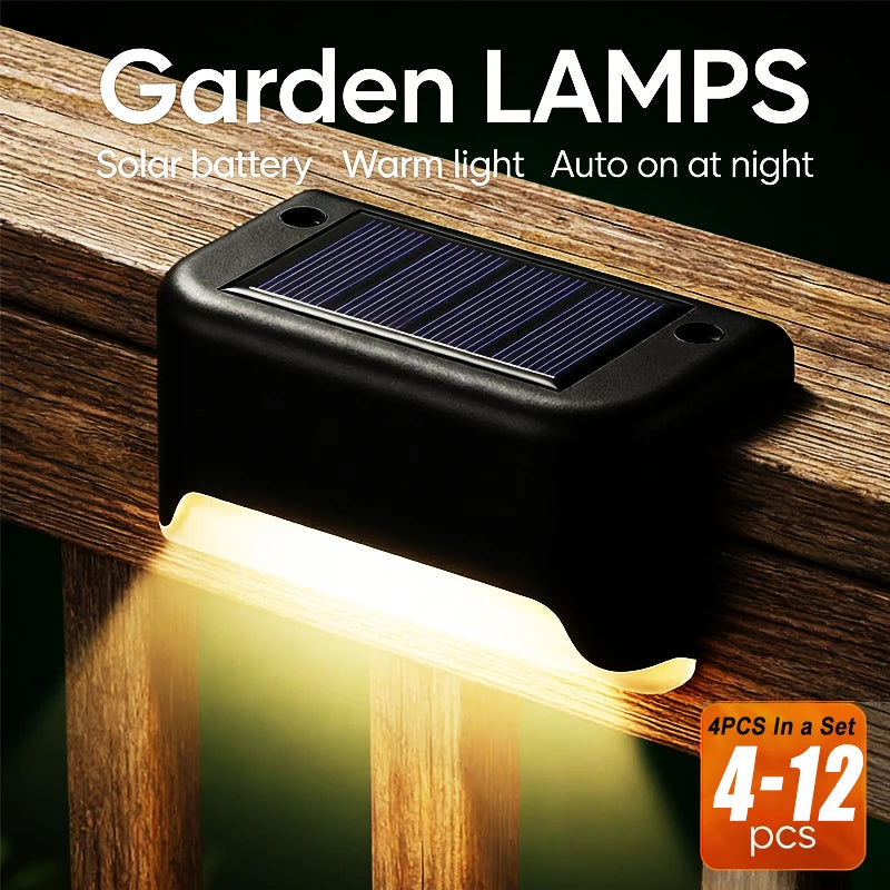 lumière solaire extérieure led moderne pièces noir vis autoinstallation jardin