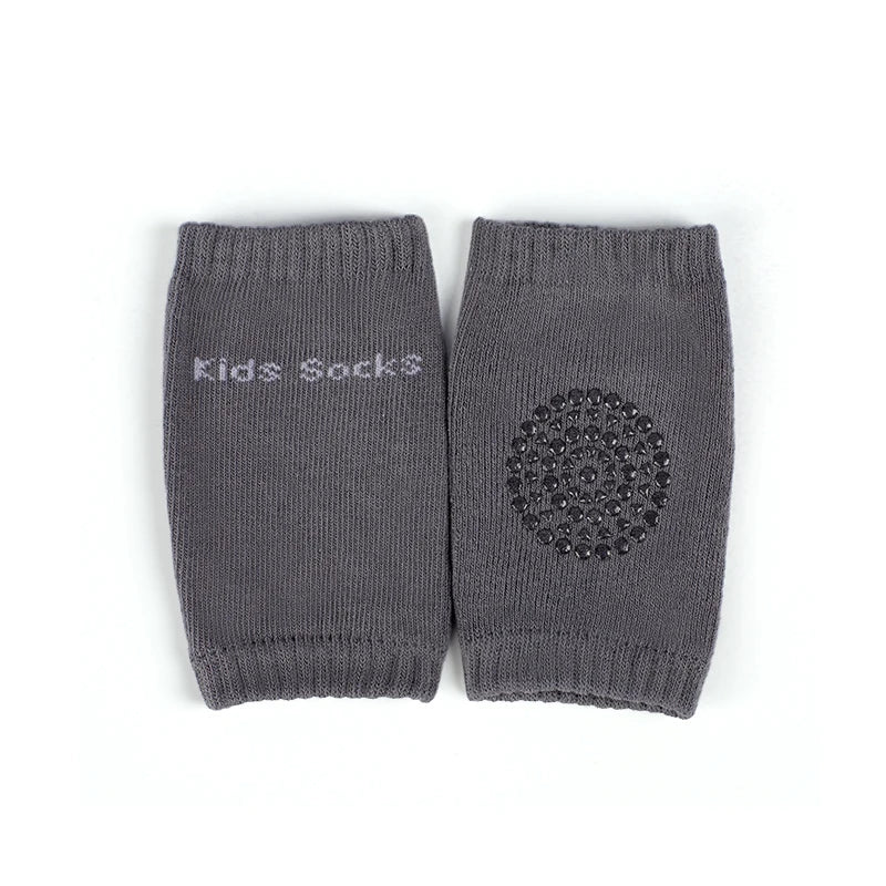 protège genoux bébé coton acrylique unisexe bleu clair jaune rose gris vert smiley brodés
