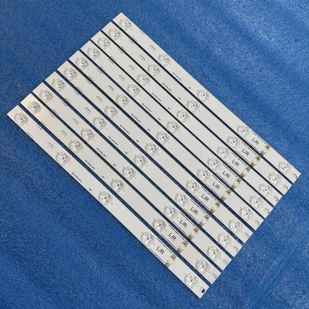 bande lumineuse led blanc moderne 10 pièces set technologie aluminium