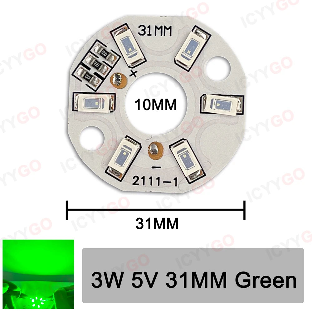 plaque led moderne 31mm blanc violet rouge vert led intégrées circulaire opacity