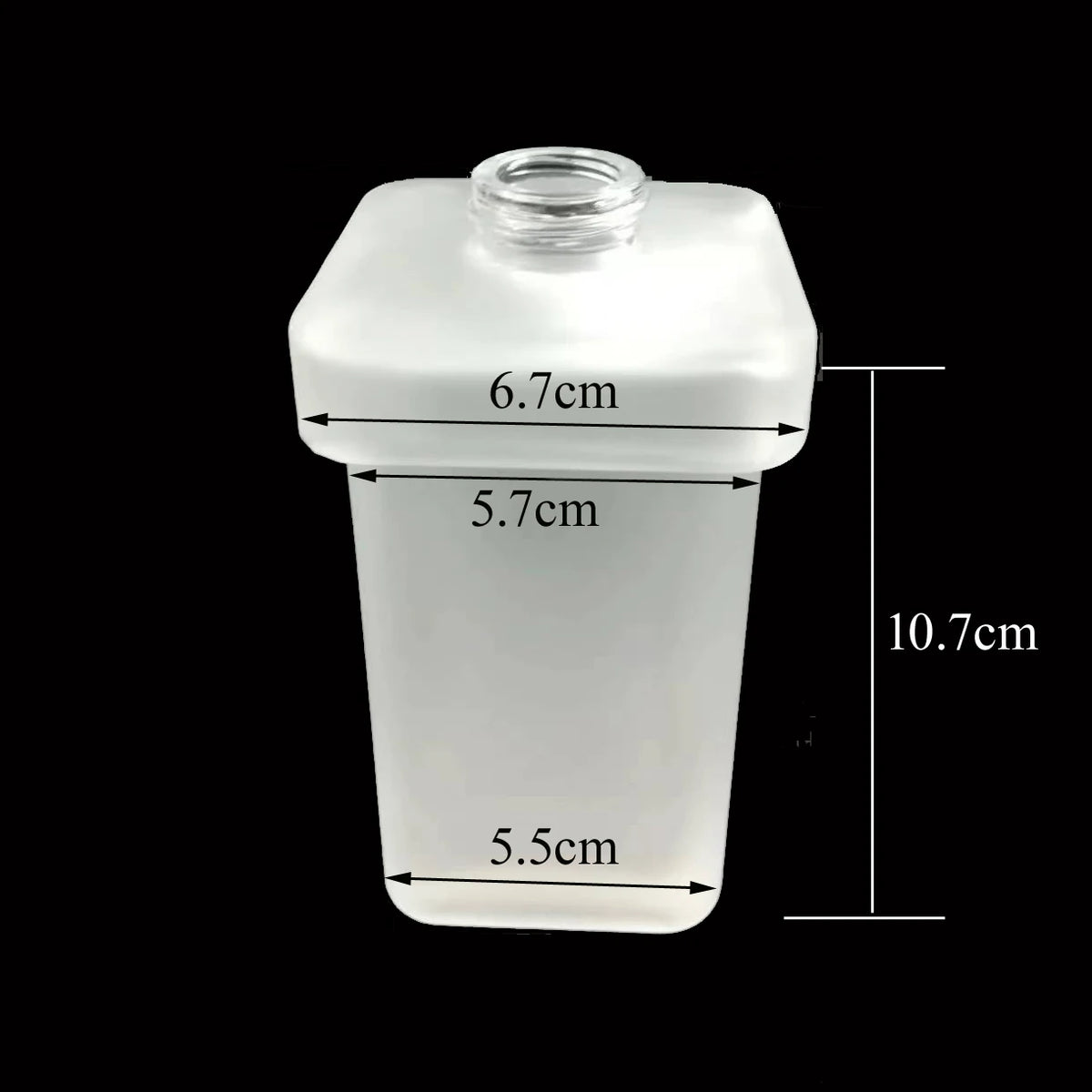 distributeur savon liquide verre blanc moderne fixation murale sans motif mousse Pompe intégrée clean