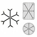housses lit moderne motifs floraux géométriques clips antidérapants blanc vert