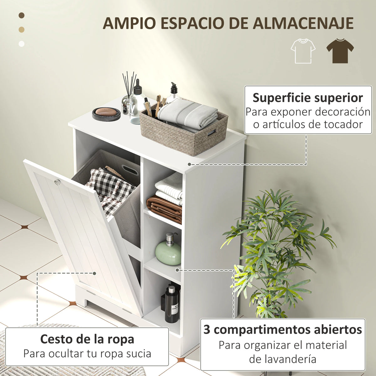 Armoire de salle de bain dans un intérieur moderne et fonctionnel
