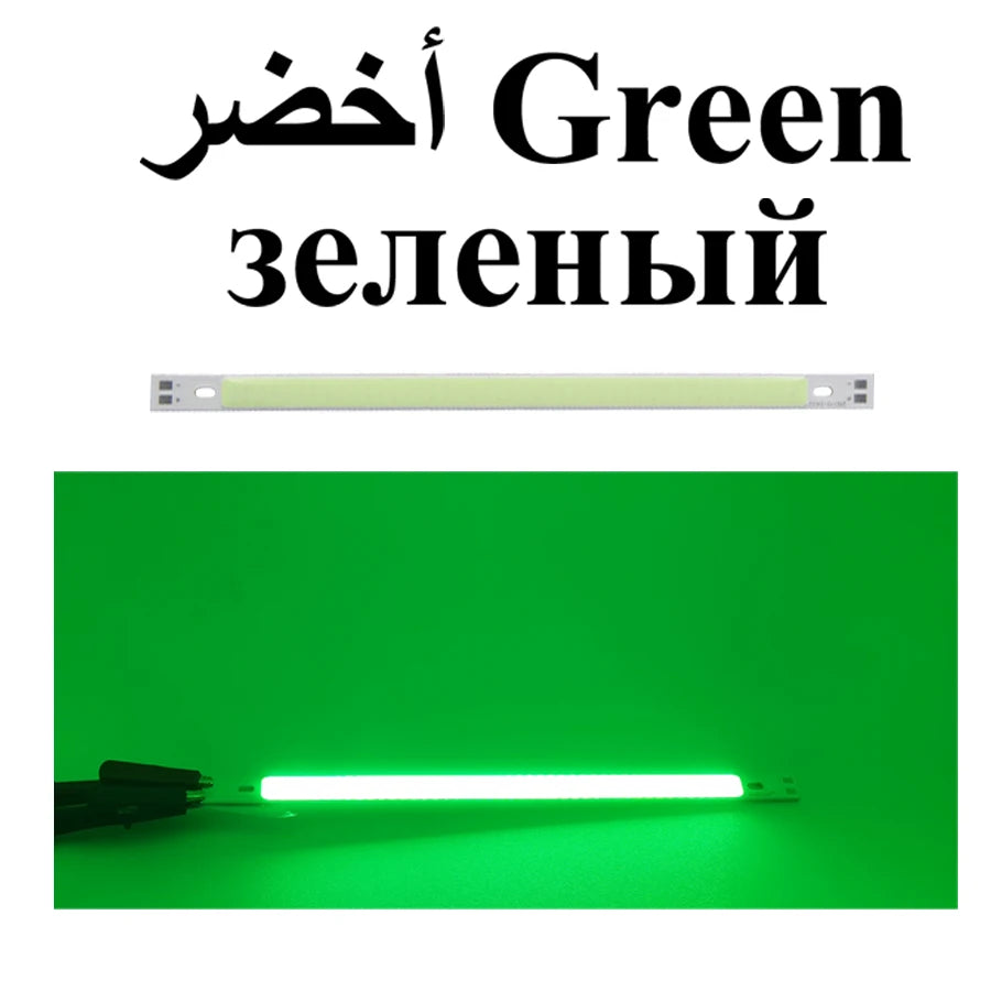 ruban led jaune orange vert bleu blanc moderne 200mm 15.5mm 10w 12v