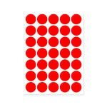 autocollants ronds multicolores 100 pièces stickers adhésifs décoration moderne minimaliste