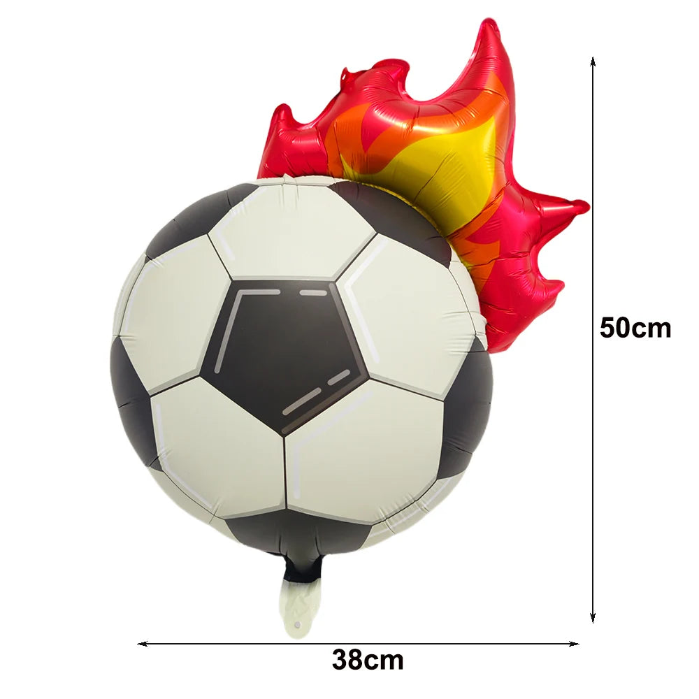 rideau pluie noir blanc ballons football opacité décoratif adhésif double face événement anniversaire festive
