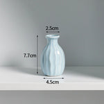 vases décoratifs modernes couleurs blanc rose vert bleu violet rond lissesintérieur maison
