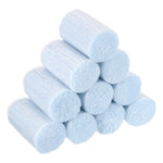 tampons toilette bleu clair bleu bleu marine tissés doux opaques utilitaires simples