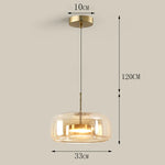 suspension lumineuse moderne transparente dorée câble noir alliage led dimmable certification rohs flux luminescent