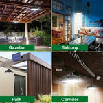 lampe solaire extérieure étanche noire moderne télécommande ip65 led abs
