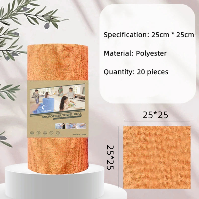 serviettes cuisine réutilisables microfibre rose bleu vert gris modernes tringle bois