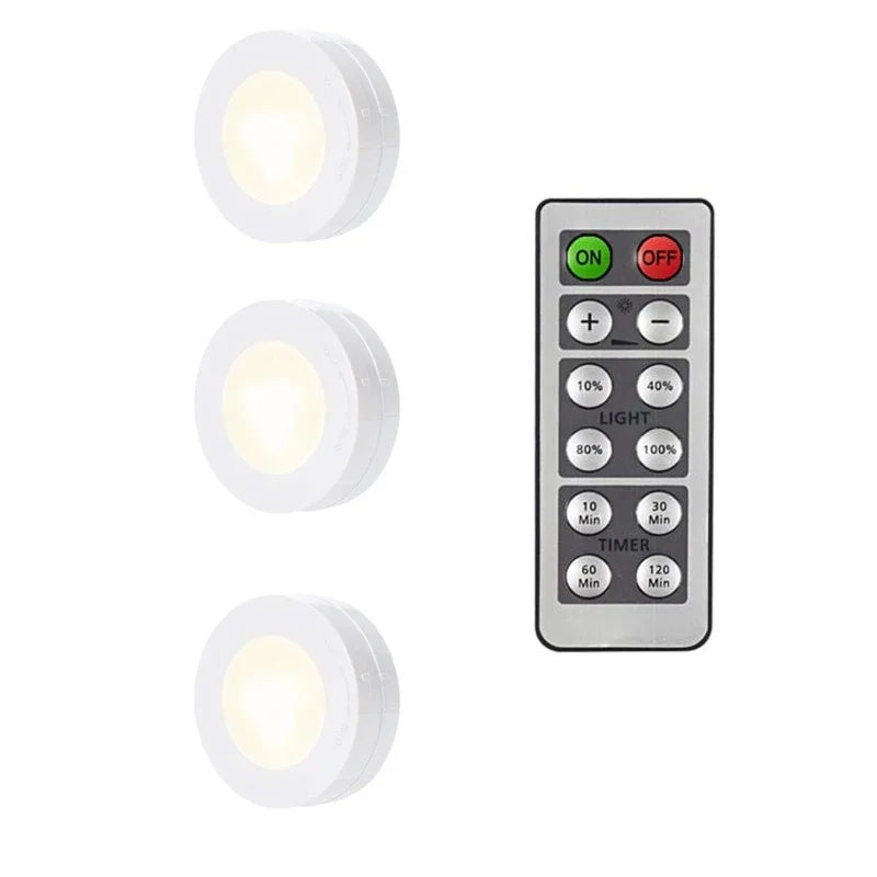 lampe led sans fil rechargeable blanc moderne adhésive télécommande inclusière