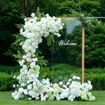 bouquet fleurs artificielles hydrangées blanc moderne mariage décoration intérieure anniversaire baby shower