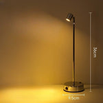 lampe table led rechargeable tactile noire moderne chambre restaurant