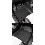 tapis sol voiture noir rayures horizontales moderne BYD ATTO3 tapis avant arrière coffre imperméable