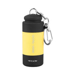 torche led rechargeable usb portable annuaire cle moderne rouge noir