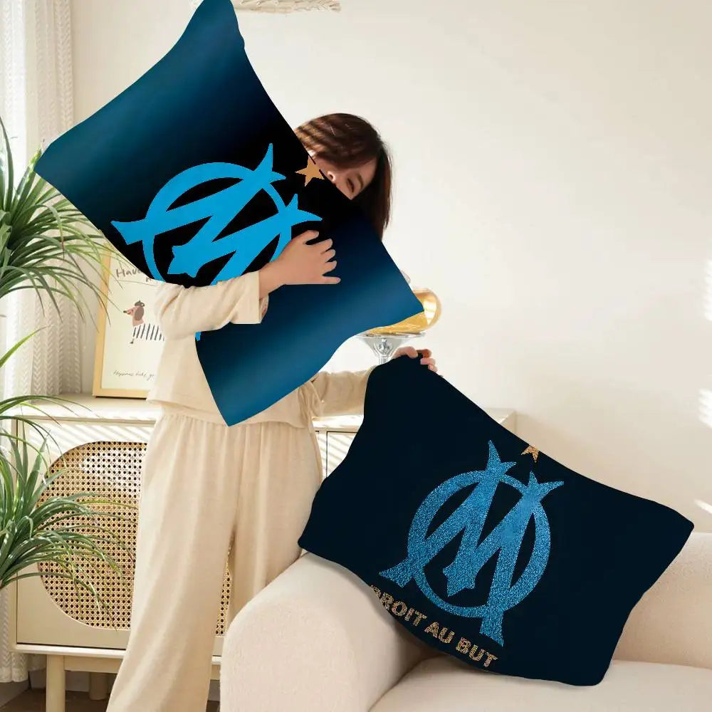 Coussin Olympique Marseille design