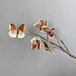 branche fleur artificielle papillons décoratifs mariage fête maison décoration intérieure moderne