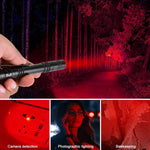 lampe torchon uv rouge inspection camping résistance choc auto défense led noire pince moderne