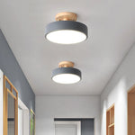 lampe moderne minimaliste gris vert rose blanc vis fixée led 6000k 3000k