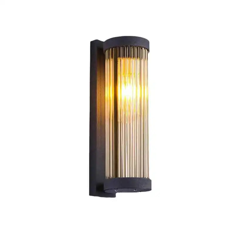 applique murale moderne noir doré rayures éclairage chambre entrée salle bain led murale fixée