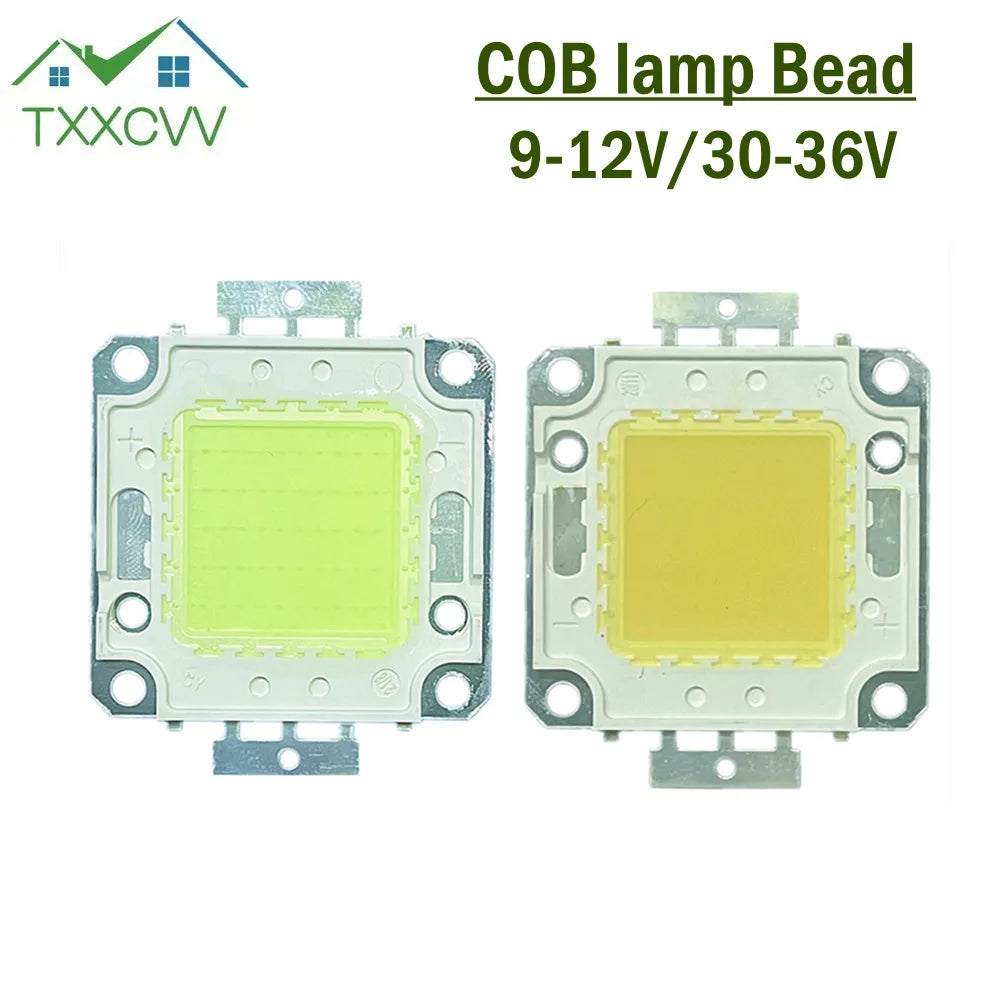 ampoules led cob 10w 20w 30w 50w 100w blanc chaud froid haute luminosité modernes
