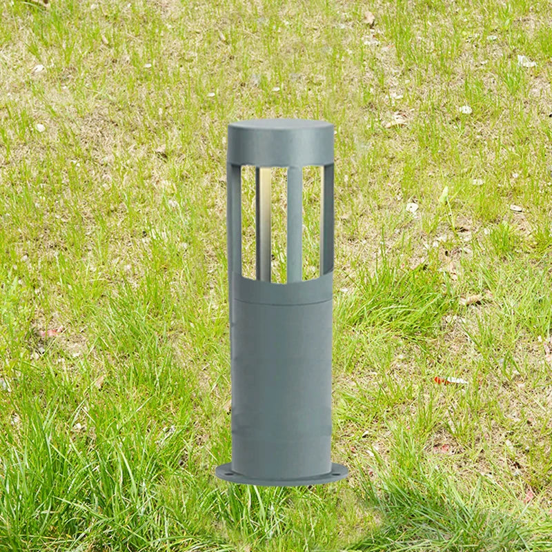 lampe led extérieure moderne gris ip65 étanche autonomes piscine jardin