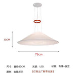 suspension lumineuse moderne blanc pendentif métal opaqué 90 260V facile salon chambre