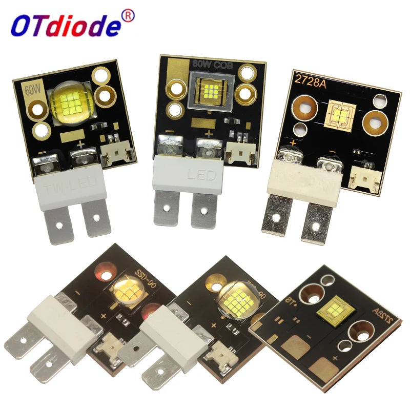 composant électronique led 60w 80w 90w 3v 5v 12v noir doré gris pcb cuivre