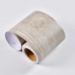 papier peint auto adhésif rayures verticales moderne 5m 15cm blanc noir beigeclair