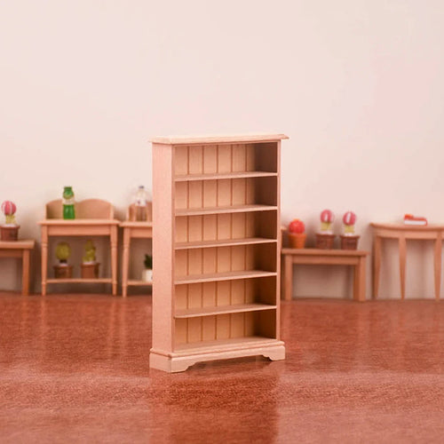 étagère bois clair classique enfant décoration chambre jouet mini bibliothèque rustique naturelle lisse striée