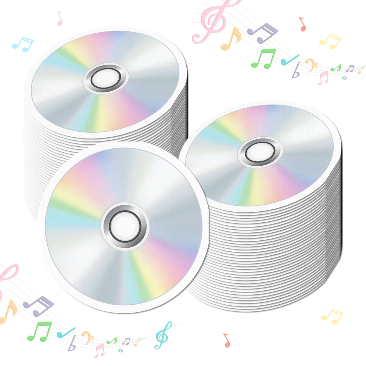 serviettes jetables rondes occasion mariage anniversaire décoration festive classique disco étoiles années 80 blanc