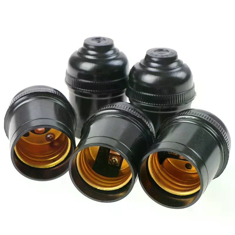ampoules e27 noires dorées lisses opaques modernes 4a rétro pendentif
