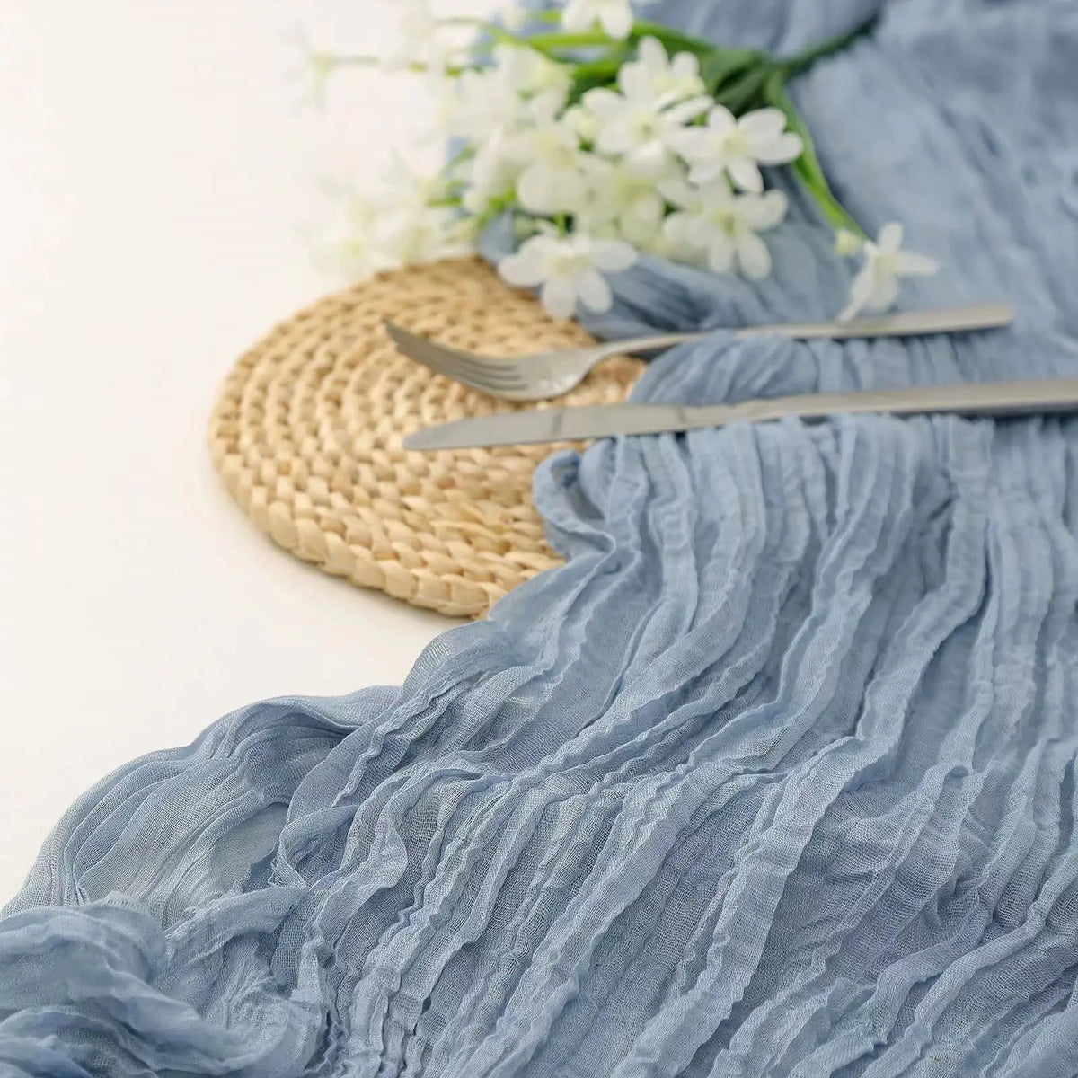 chemin table plissé vert olive décoratif mariage fête banquet table banquet élégant