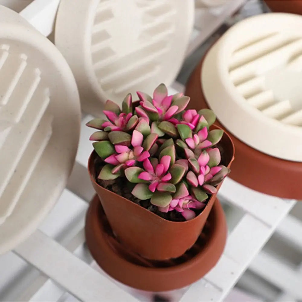 plateau fleurs moderne rayures horizontales adhésif blanc marronintérieur extérieur durable