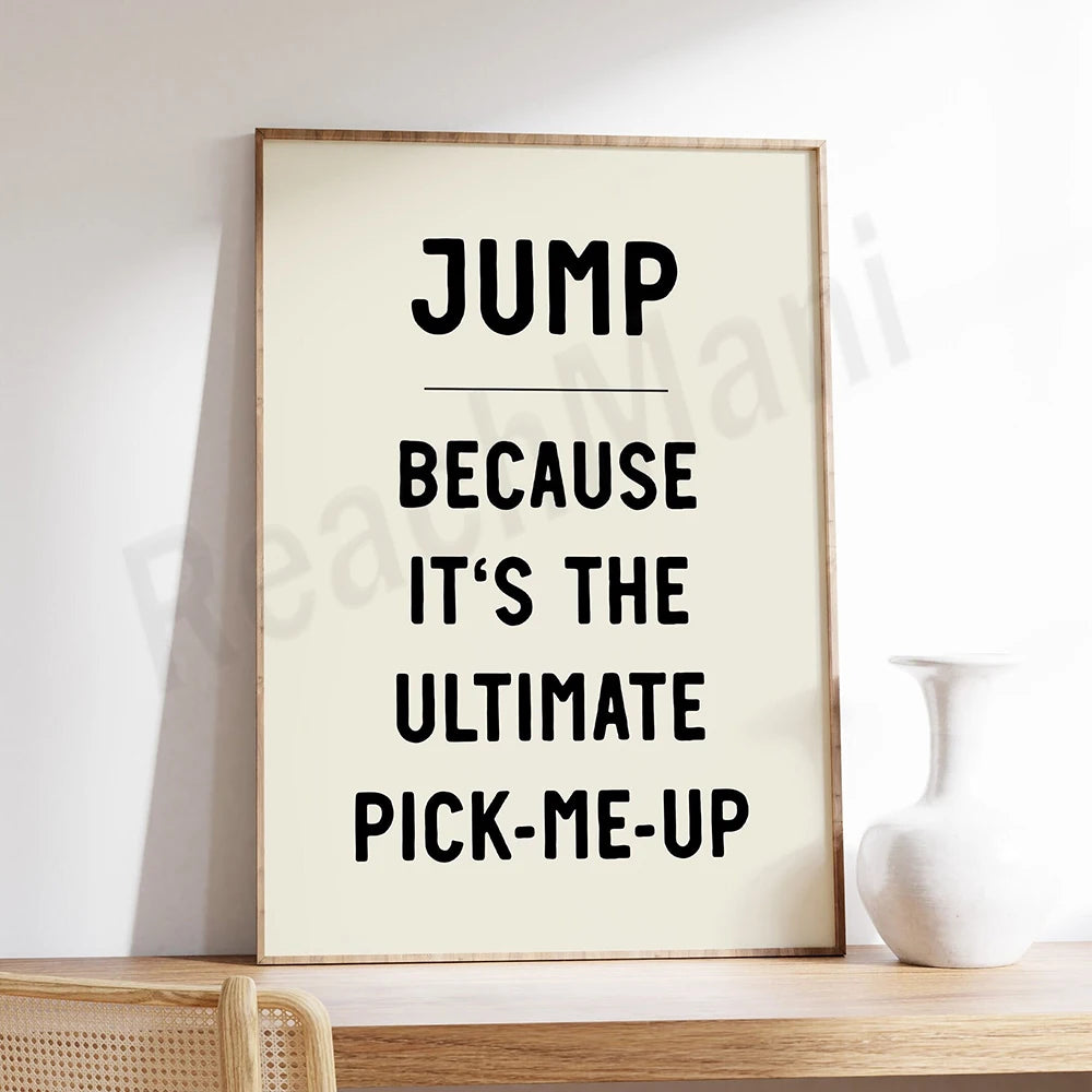 Sautez parce que c'est la meilleure façon de se faire ramasser.