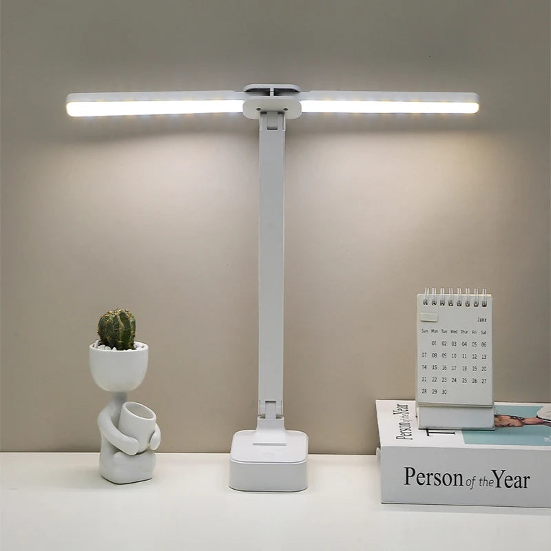 lampe pliable rechargeable led moderne blanc sans ombre tactile usb