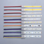connecteur led transparent moderne 2pin 3pin 4pin 5pin clips différents pratique