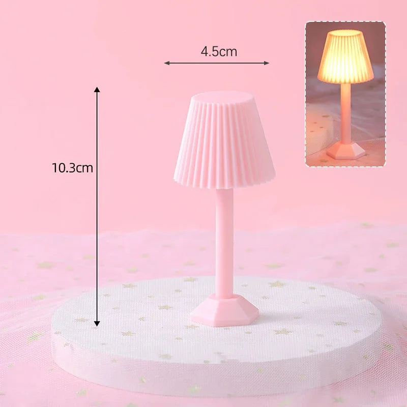 lampe table moderne plissée rouge bleu rose violet lumière cactus fleur chambre enfants