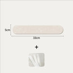 tableau mural feutre gris clips pinces objets deco cartes postales bijoux accessoires moderne minimaliste