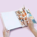 livre stickers multicolores modernes stickers autocollants photos naturelles fruits animaux scènes urbaines adhésifs minimaliste