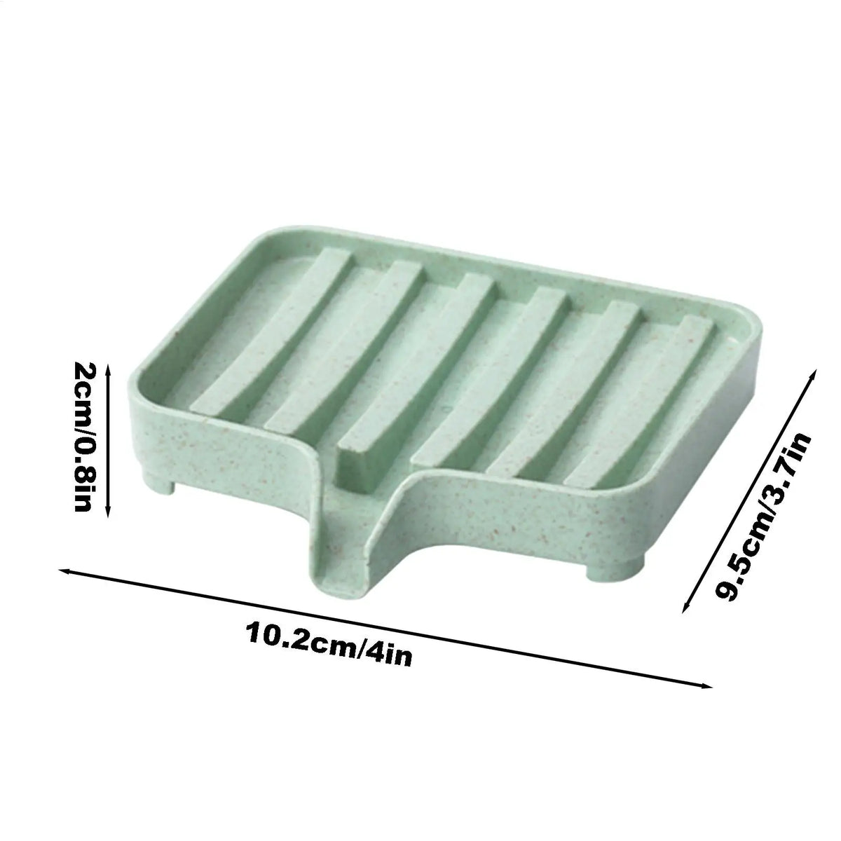 support savon moderne vert clair rose pâle blanc gris texture granulée adhésif salle bain