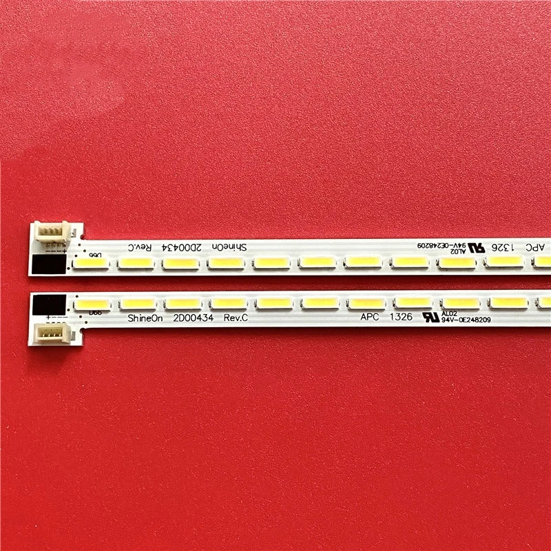 barres lumineuses led jaune blanc industriel connecteurs graduations opaques deux pièces