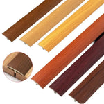 profils seuil pvc brun beige rouge moderne vis fixés aspect bois opaques
