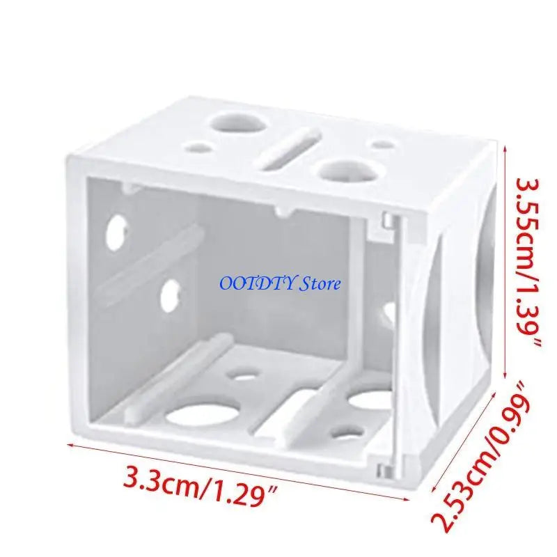 supports stores blanc moderne clips vis fenetre plat lisse opacité fixe clips